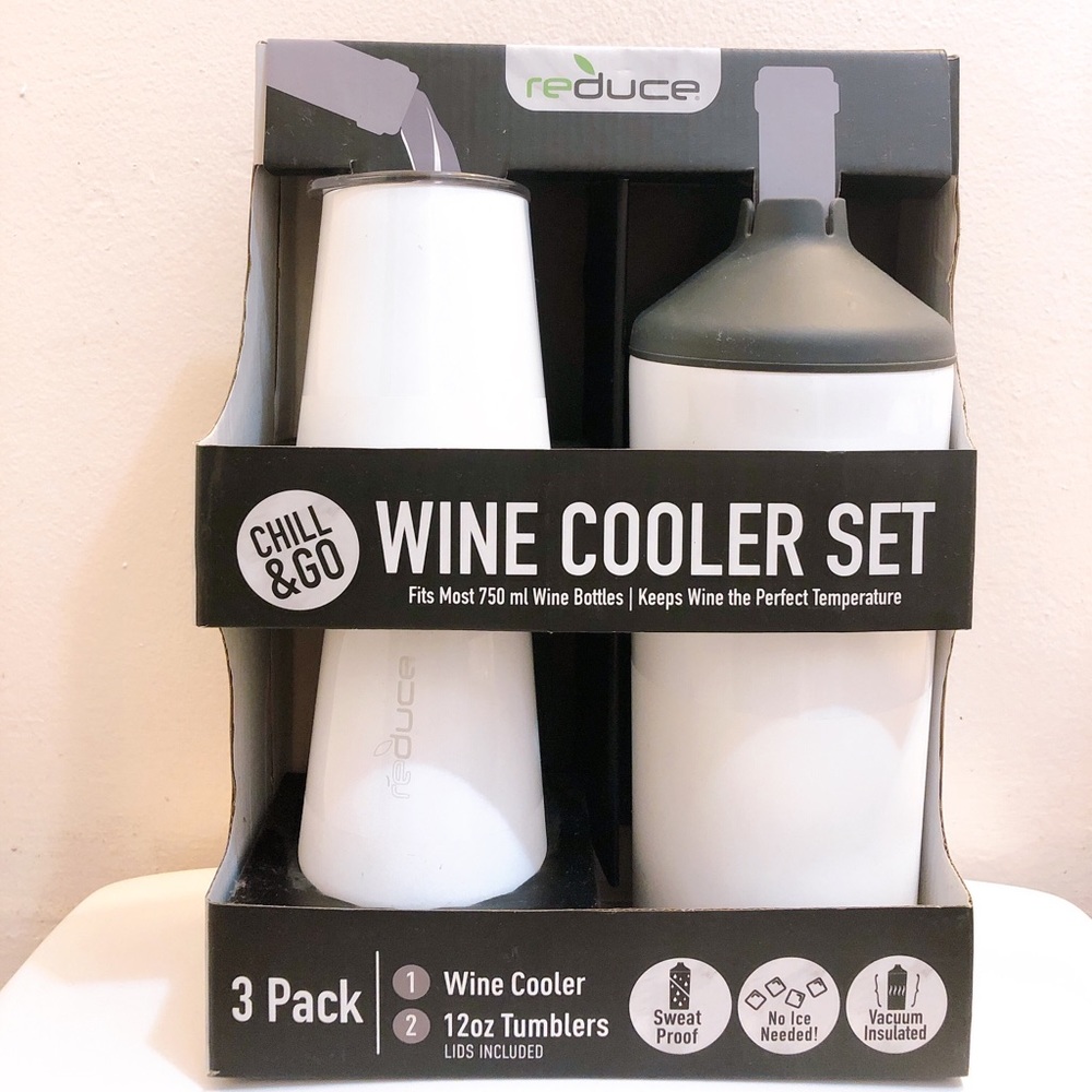 Wine Cooler Set (with lids)